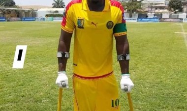 NÉCROLOGIE : LA STAR CAMEROUNAISE DU FOOTBALL POUR AMPUTÉ ELVIS NKAM EST DÉCÉDÉ