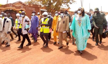 Urbanisation de la ville de Ngaoundéré : Célestine Ketcha Courtès apprécie l'avancement des chantiers du PDVIR