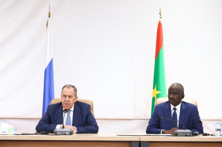 MAURITANIE : LE SAHEL ET LA GUERRE EN UKRAINE AU MENU DES ÉCHANGES ENTRE LAVROV ET OULD GHAZOUANI