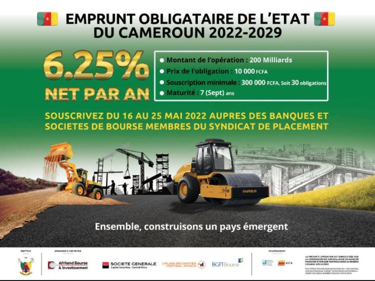 EMPRUNT OBLIGATAIRE 2023: L'ETAT RECHERCHE 150 MILLIARDS DE FCFA