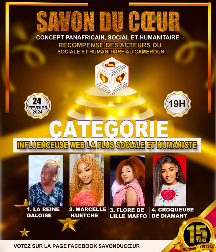 Le Savon du Cœur - 15 ans de Solidarité, d'Amour et d'Engagement Humanitaire Panafricain