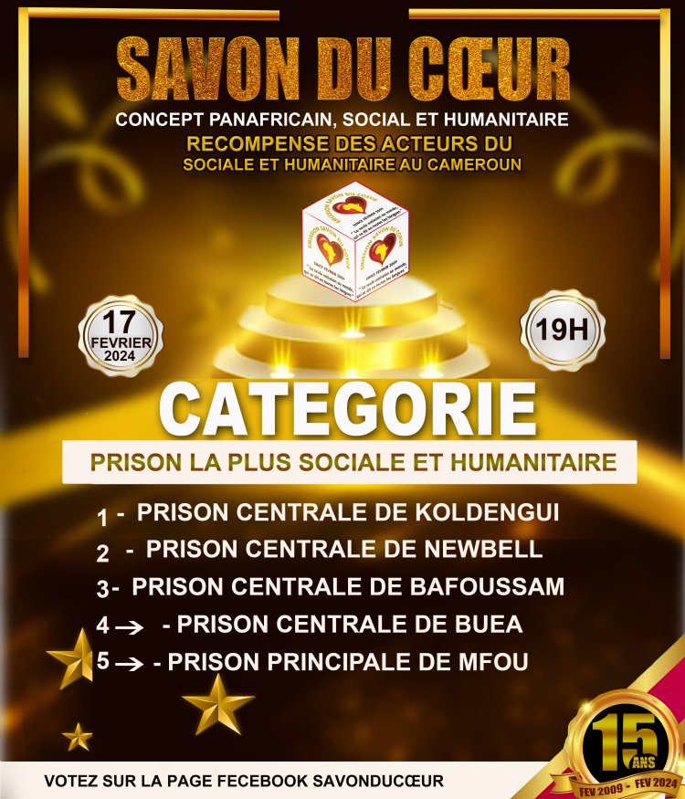 Le Savon du Cœur - 15 ans de Solidarité, d'Amour et d'Engagement Humanitaire Panafricain