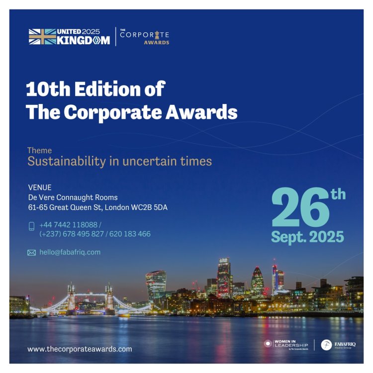 10e Corporate Awards : Célébrer l'Excellence Africaine à Londres