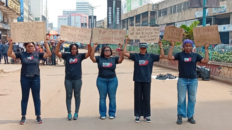 Féminicides : le cri de colère des femmes à Yaoundé