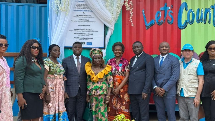 IHS Cameroon et UNICEF inaugurent un troisième E-Container à Limbe