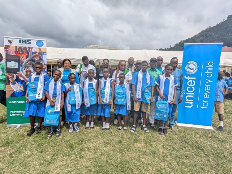 IHS Cameroon et UNICEF inaugurent un troisième E-Container à Limbe